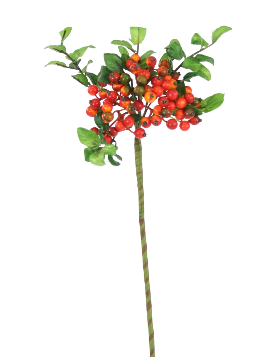 Distinctive Designs DI-104-RD 14' WILD BERRY BALL SPRAY RED/ (Set of 24)