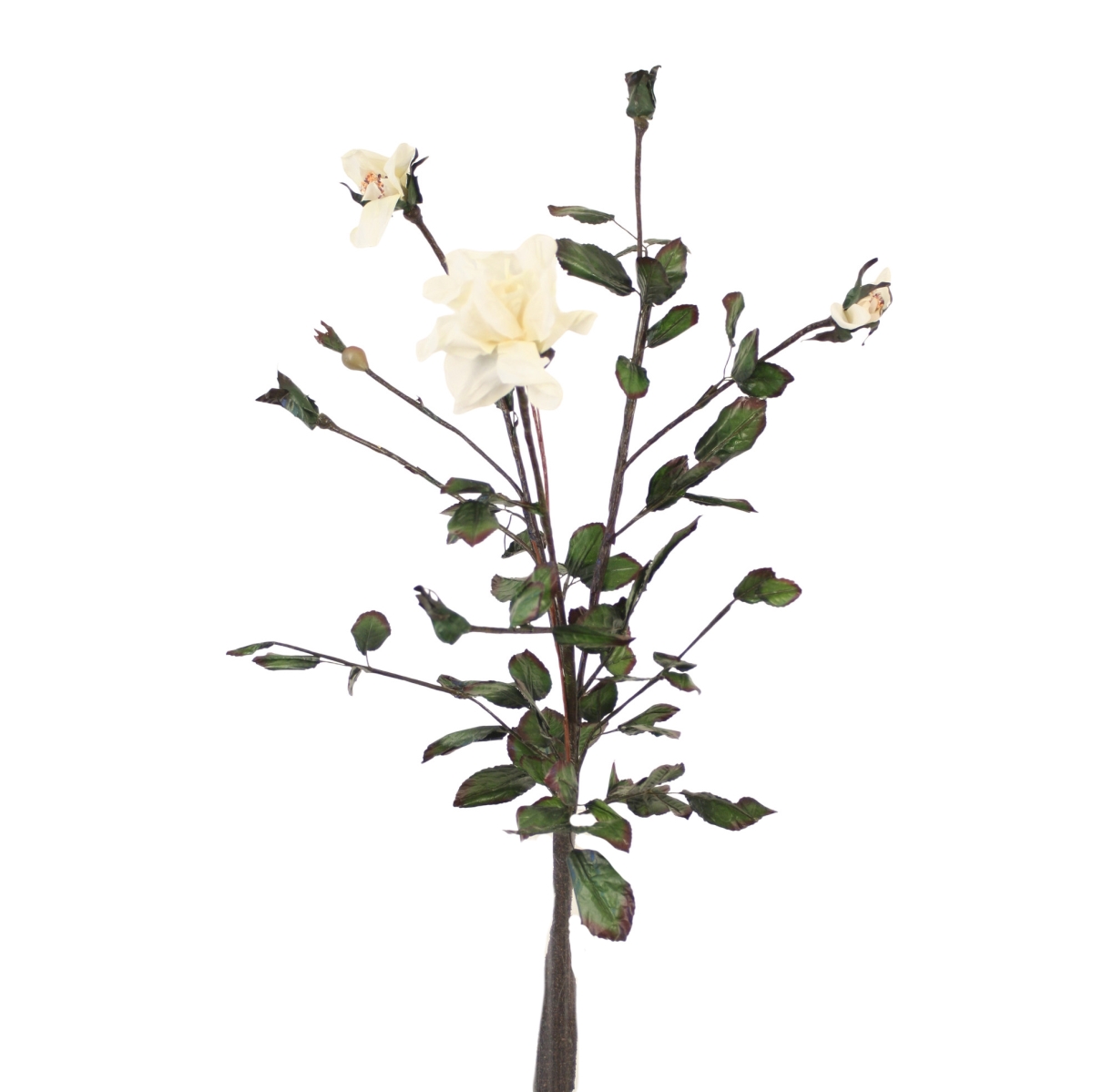Distinctive Designs DI-682-CR ROSE BRANCH - CREAM/ (Set of 6)