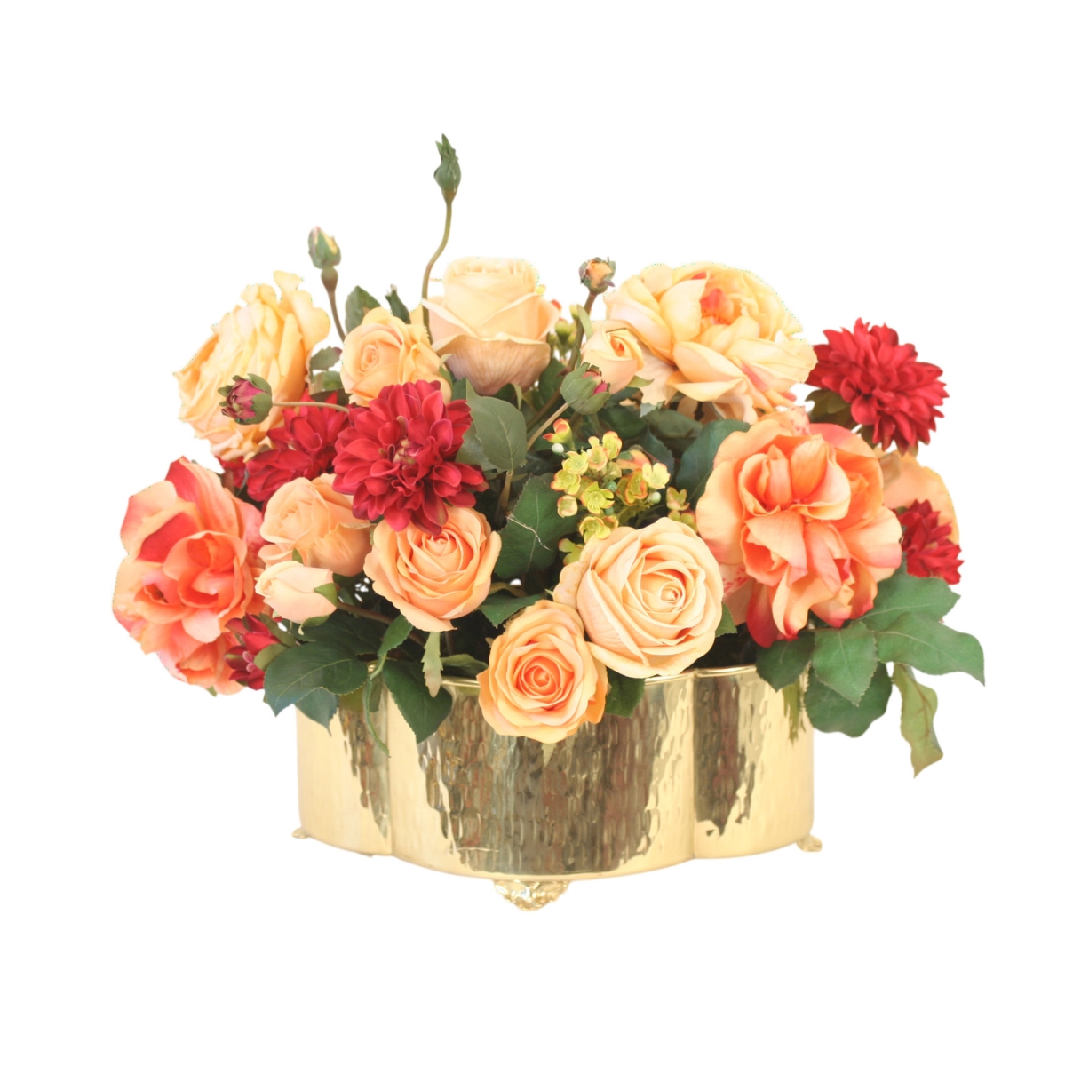 30165 Mixed Flowers in Sunset Tones