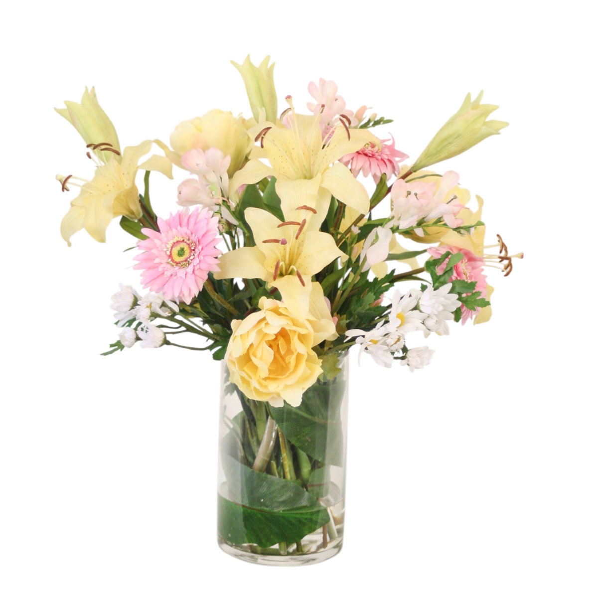 17444 Spring Garden Mix in Yellow and Pink Tones