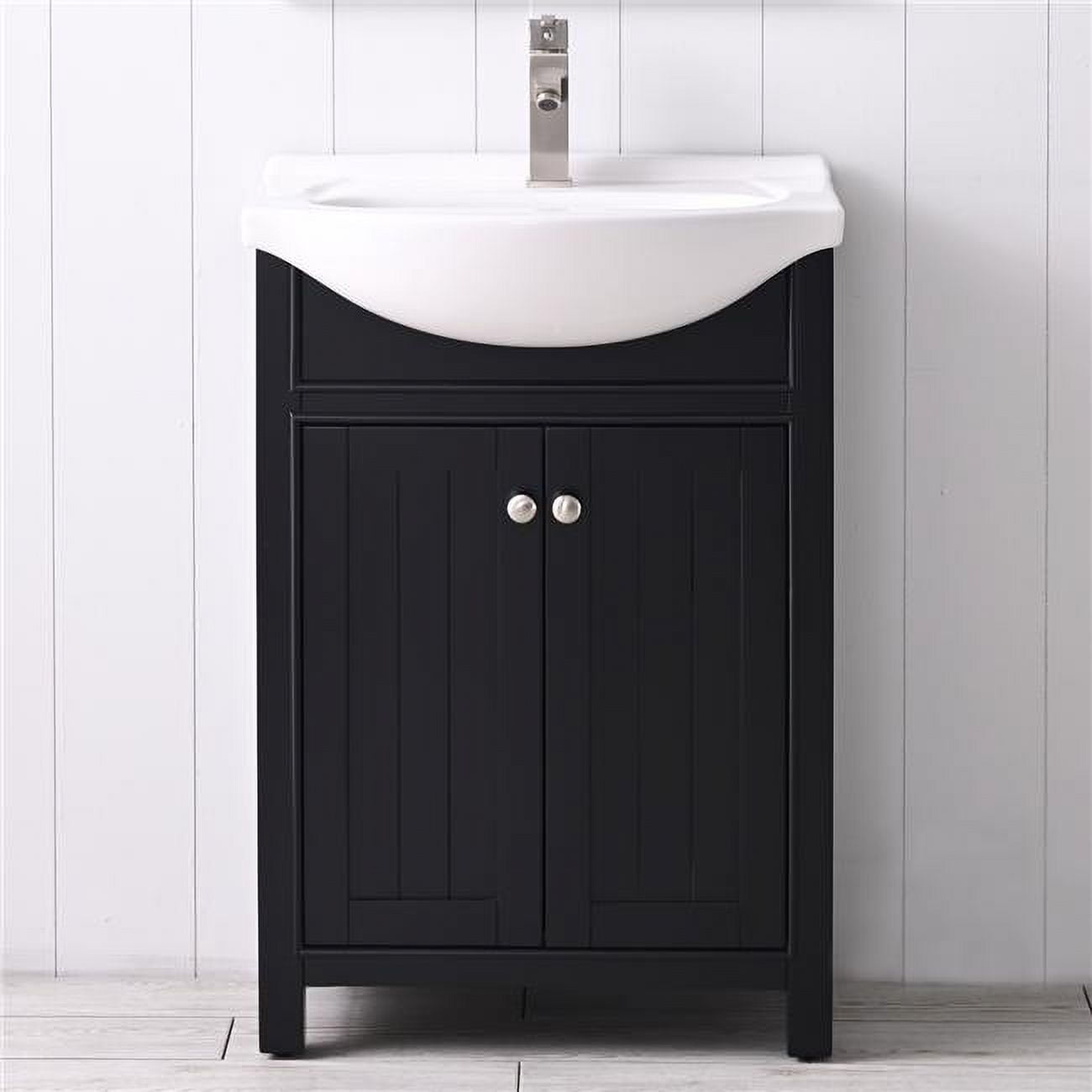 S05-24-ESP 9.96 cu. ft. 24 in. Marian Single Sink Vanity, Espresso -  Design Element