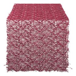 Picture of Design Imports CAMZ38206 16 in. x 10 ft. Sequin Mesh Table Runner Roll - Red