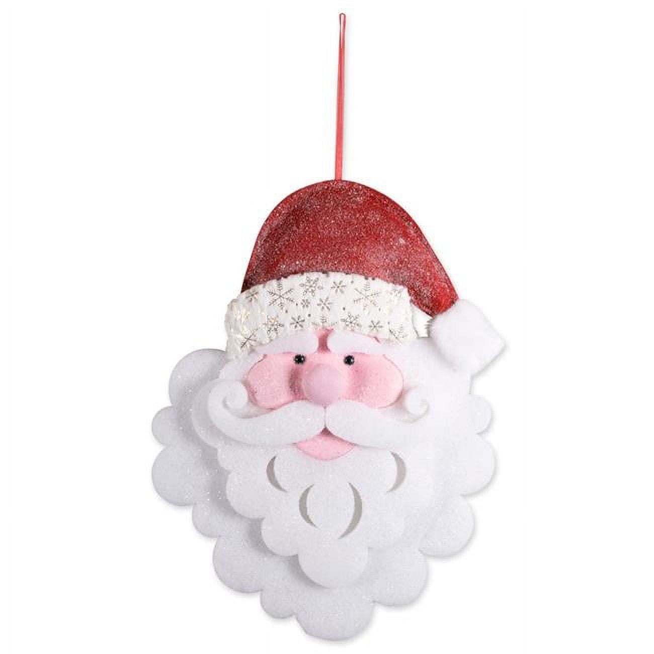 Picture of Design Imports CAMZ38021 Hanging Foam Santa with Red Hat