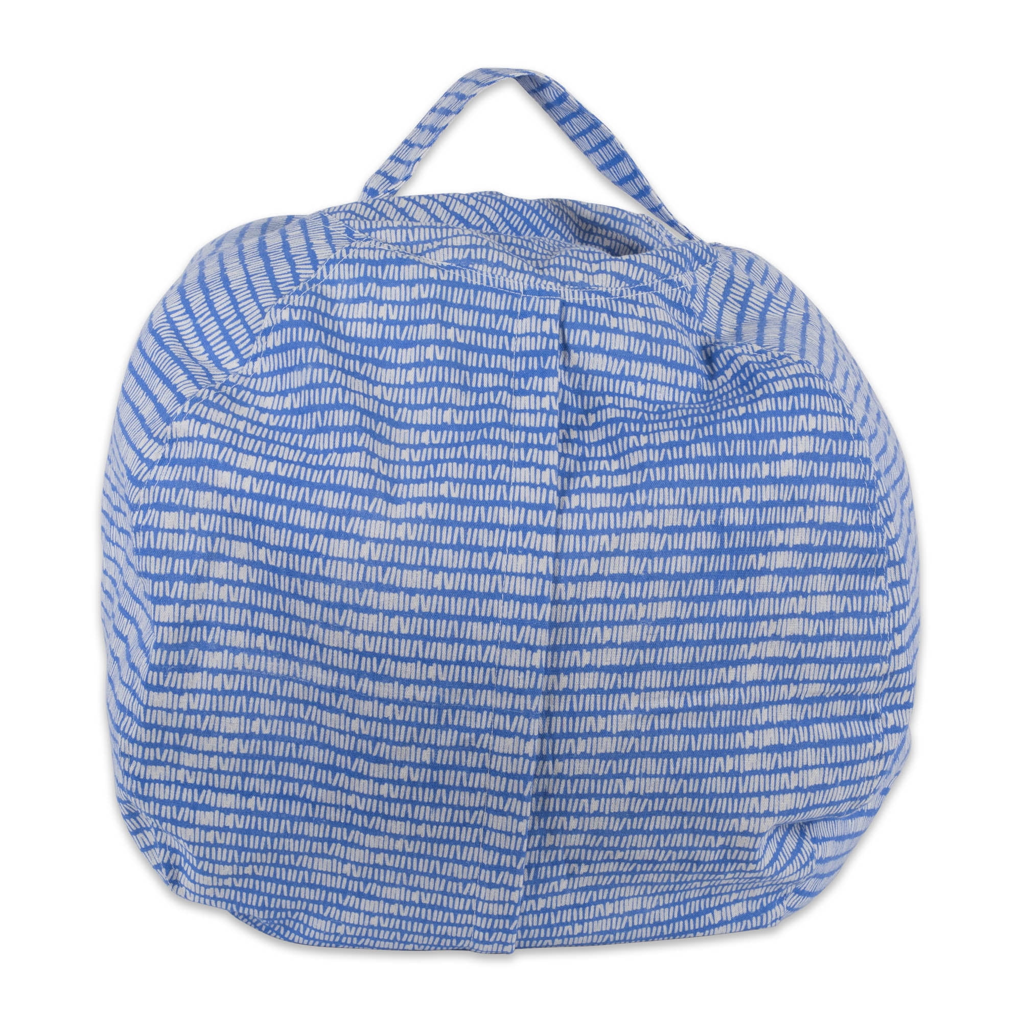 Picture of Design Imports CAMZ10519 Polyester Kids Keeping Score Bright Blue Bean Bag