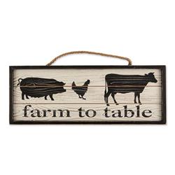 Picture of Design Imports CAMZ11433 Farm To Table Farmhouse Sign