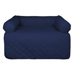 Picture of Design Imports Z02199 Bolster Pet Furniture Cover&#44; Navy - Large