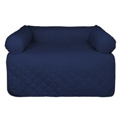Picture of Design Imports Z02200 Bolster Pet Furniture Cover&#44; Navy - Medium