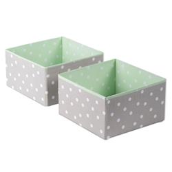 Picture of Design Imports CBBB01343 Colorful Square Drawer Organizer - Set of 2