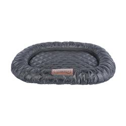 Picture of Design Imports CAMZ37281 22 x 34 in. Quilted Oval Border Pet Bed Cushion&#44; Black - Large