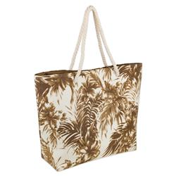 Picture of Design Imports CAMZ38972 Palm Print Bag - Brown