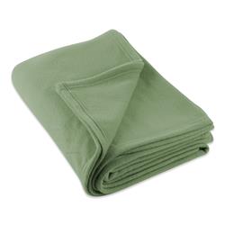 Picture of Design Imports 10413A 90 x 90 in. Oil Green Fleece Blanket - Full & Queen
