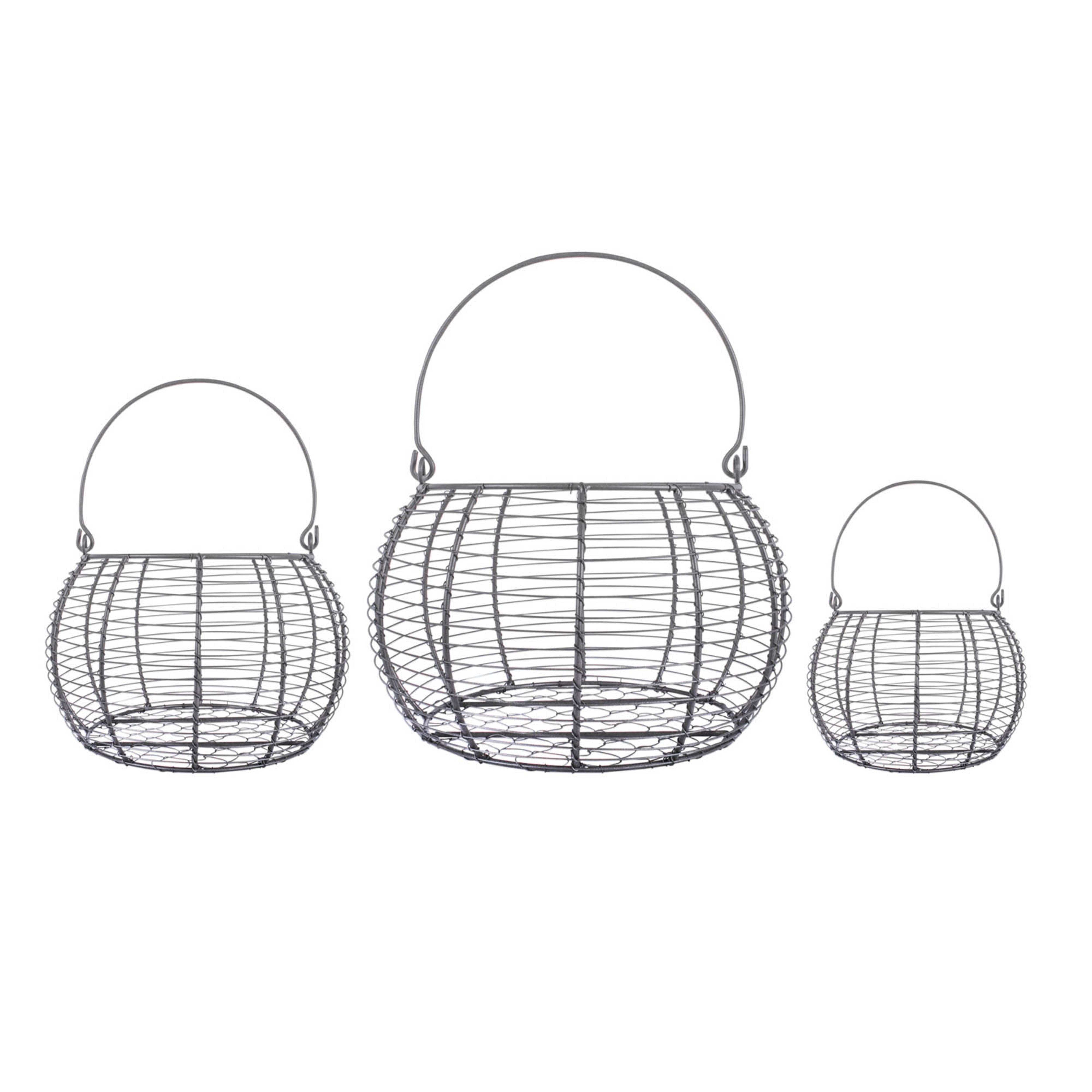 Picture of Design Imports Z01365 Vintage Basket - Set of 3