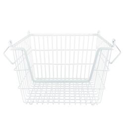Picture of Design Imports CAMZ36209 13 x 11 x 9 in. Rectangle Metal Basket&#44; White - Medium