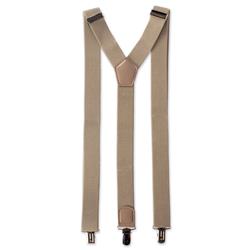 Picture of Design Imports Z01527 Men Khaki Suspenders