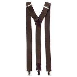 Picture of Design Imports Z01531 Men Brown Suspenders