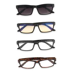 Picture of Design Imports Z01557-FNSKU 4 Piece Reading Computer Sun Glass Set - Power 1.0