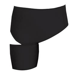 Picture of Design Imports Z01842-FNSKU Adjustable Thigh Sleeve&#44; Black