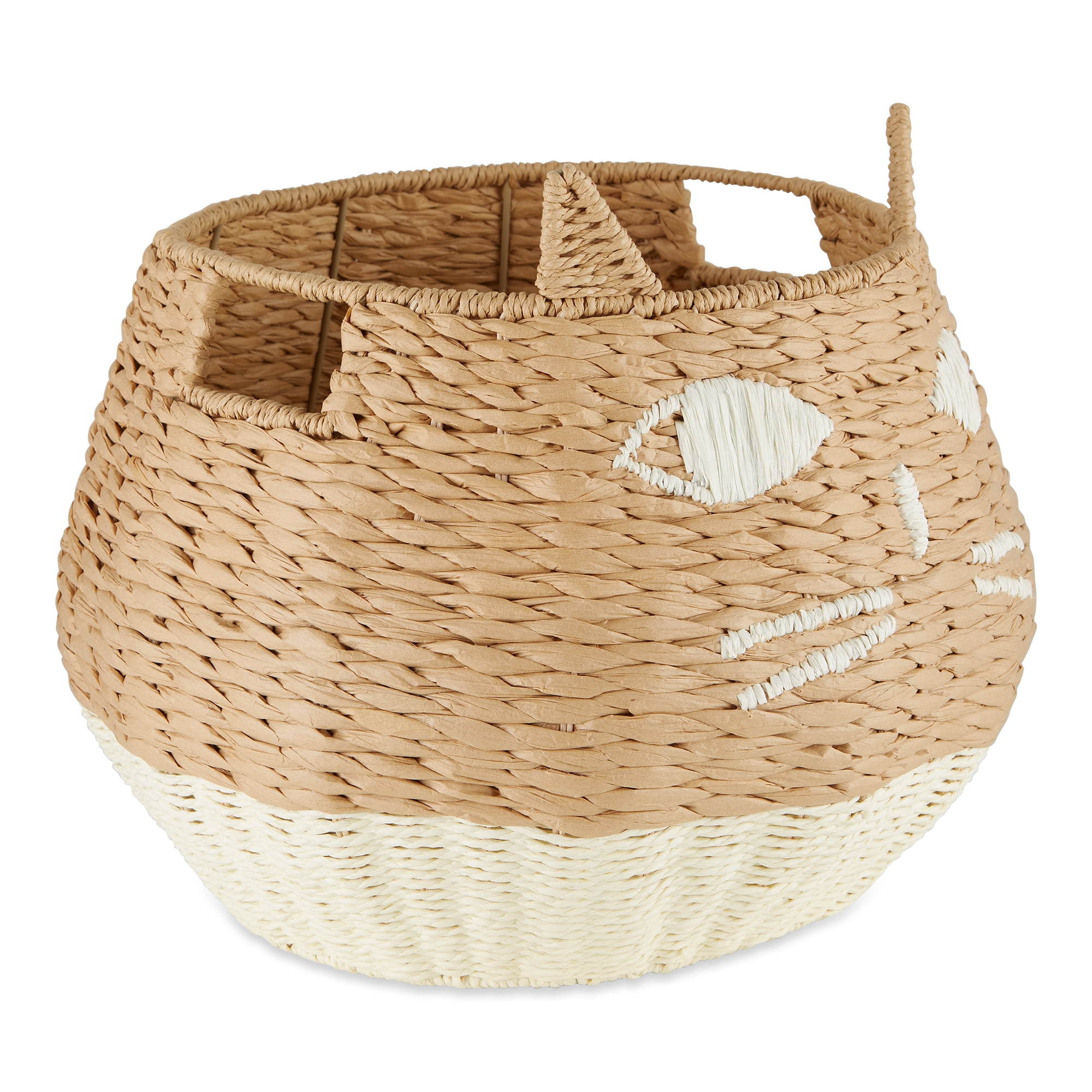 Picture of Design Imports CAMZ12238 Kitty Cat Toy Basket