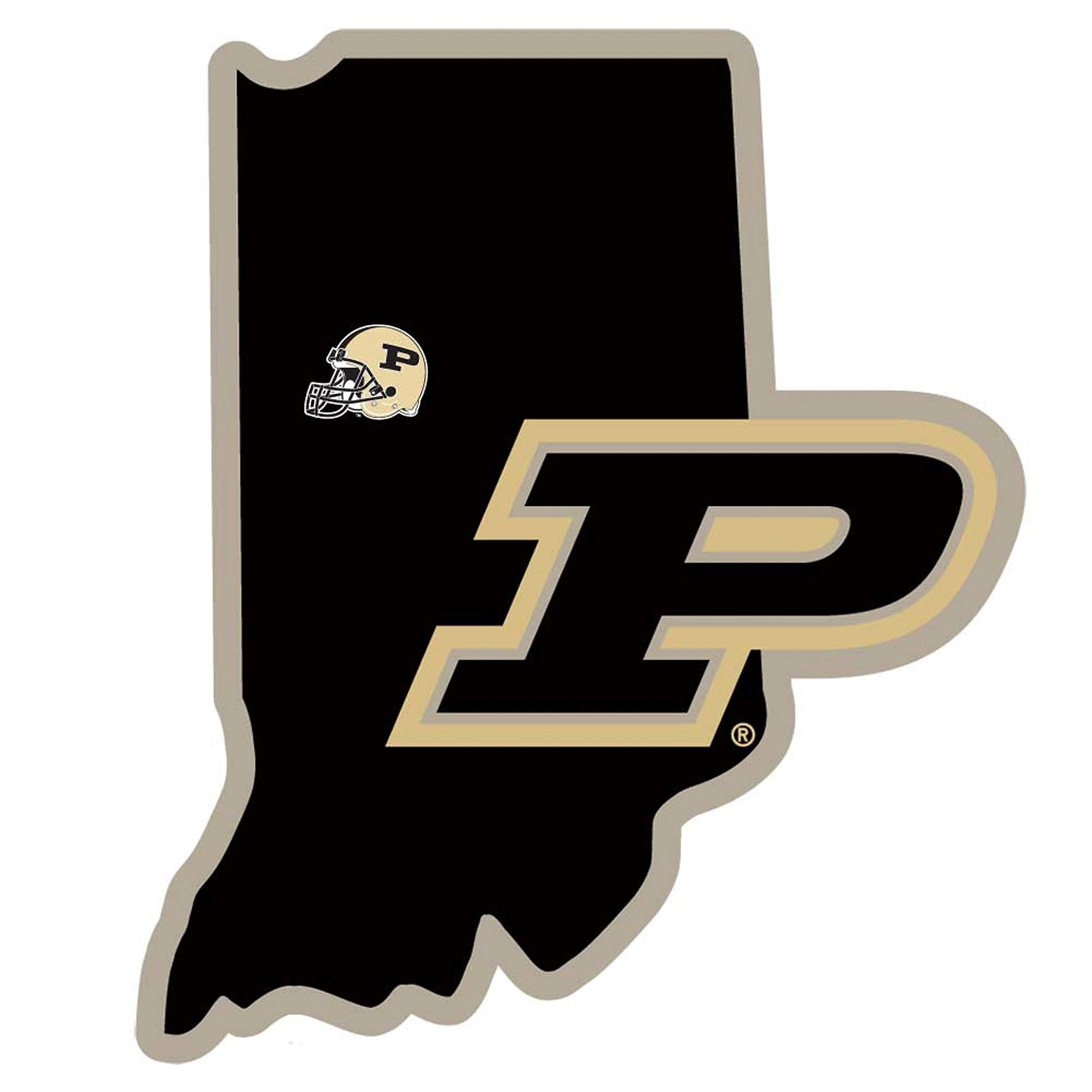 Siskiyou Sports CHSD84 NCAA Purdue Boilermakers Home State Decal