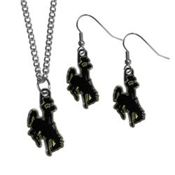 Picture of Siskiyou CDEN121CN Wyoming Cowboy Dangle Earrings & Chain Necklace Set