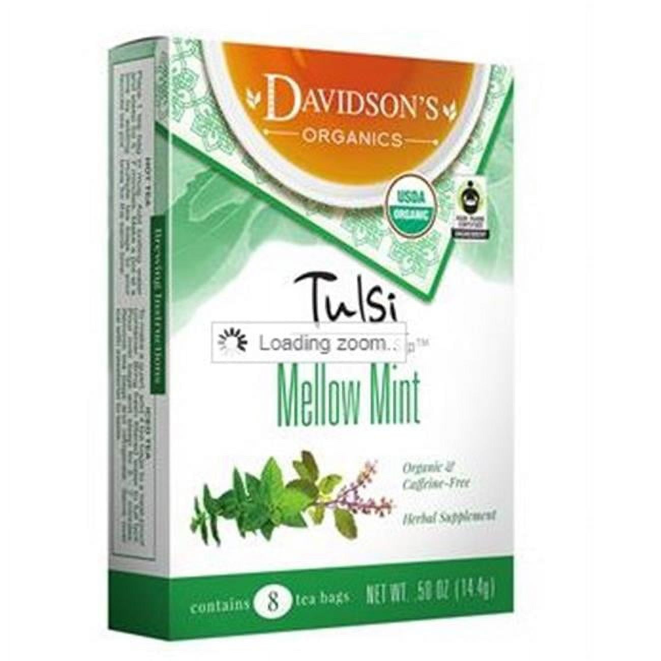 Picture of Davidsons Organics 1219 Single Serve Tulsi Mellow Mint Tea - 100 Count