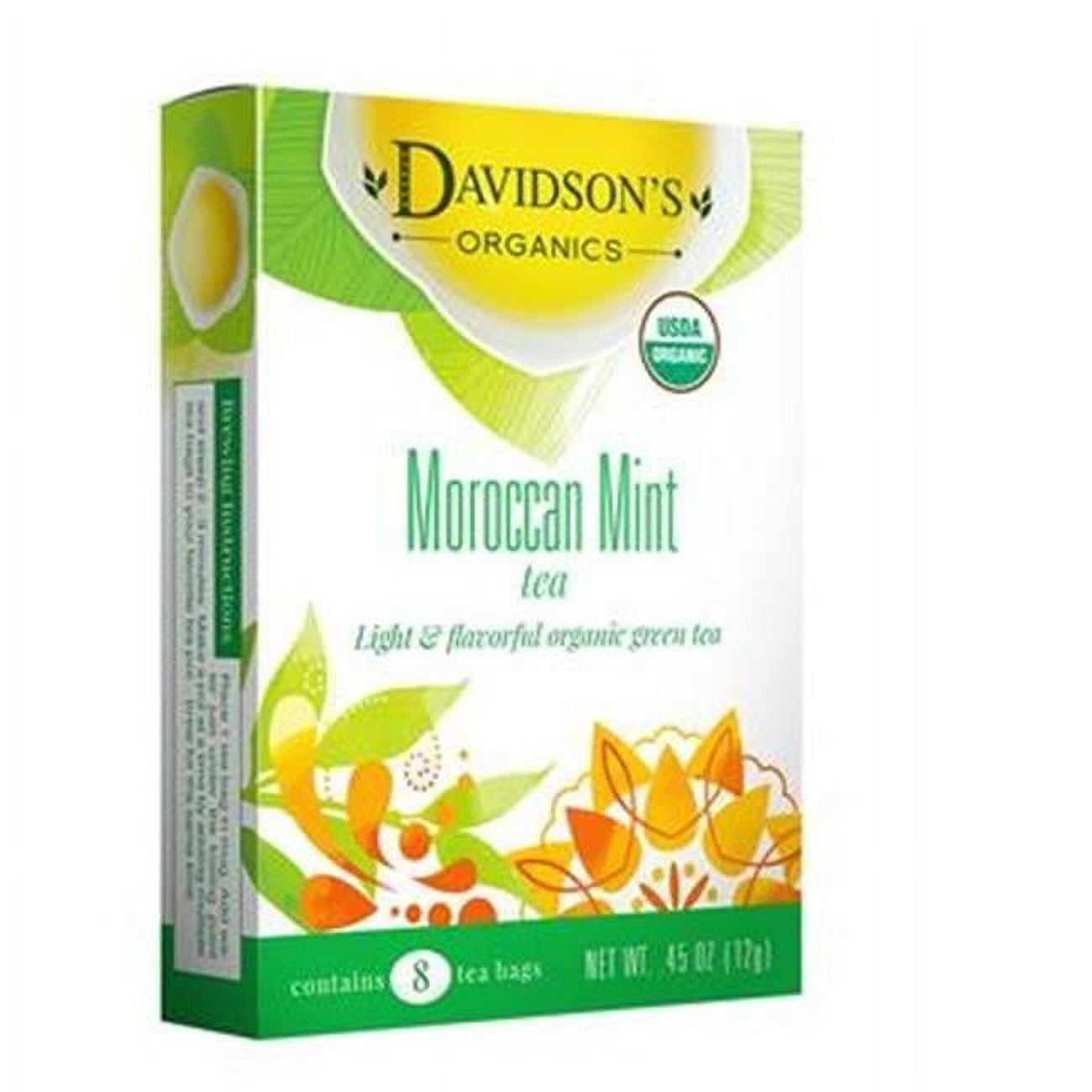 Picture of Davidsons Organics 1629 Single Serve Moroccan Mint Tea - 100 Count