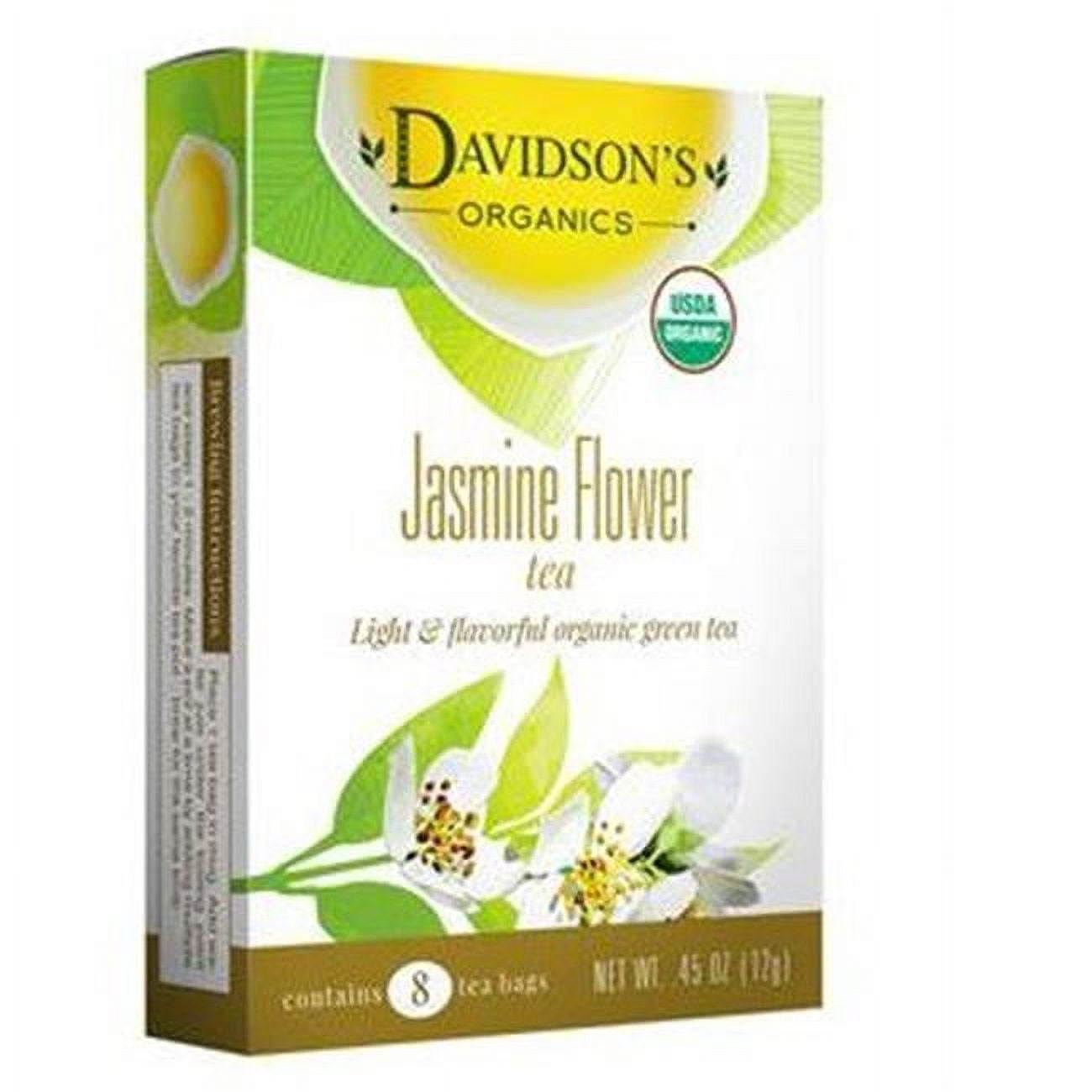 Picture of Davidsons Organics 1634 Single Serve Jasmine Flower Tea - 100 Count