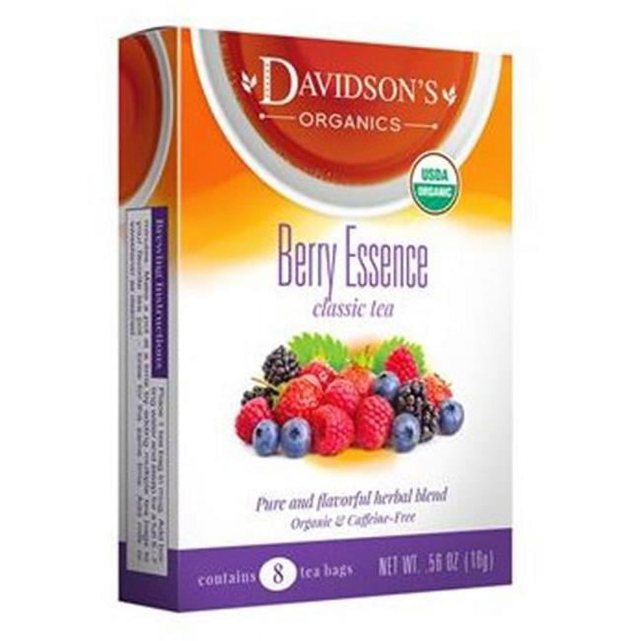 Picture of Davidsons Organics 3194 Single Serve Berry Essence Tea - 100 Count