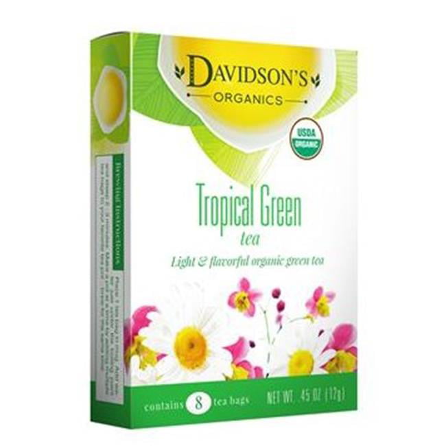 Picture of Davidsons Organics 6511 Tropical Green Bulk Tea