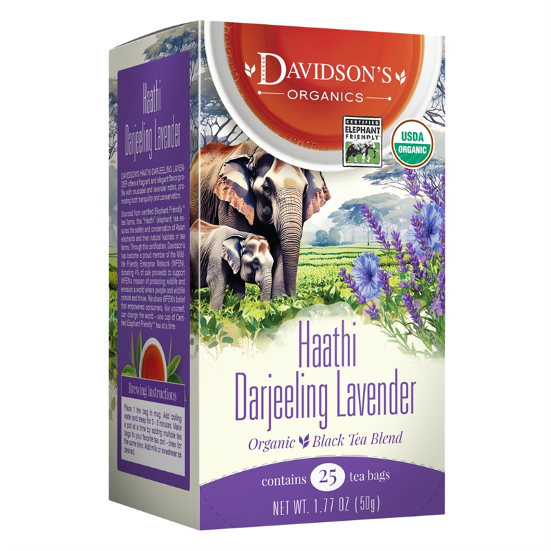 2518 Haathi Darjeeling Lavender Tea Bags - Box of 25