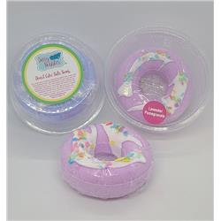 Picture of Sassy Bubbles DONUT CAKE BATH BOMB&#44; LAVENDER-POMEGRANATE Donut Cake Bath Bomb&#44; Lavender & Pomegranate