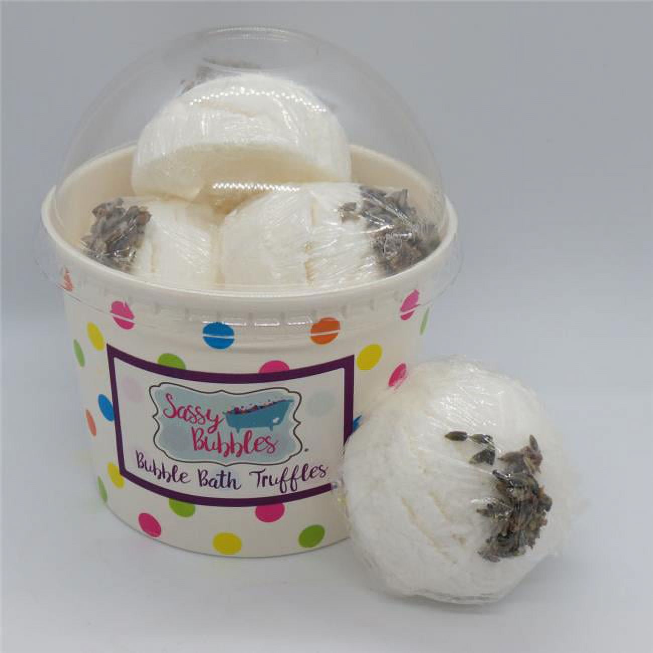 Bubble Bath Truffles - Lavender & Pomegranate - Pack of 5