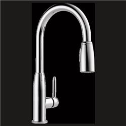 P188103LF Chrome Single Handle Kitchen Pull-Down