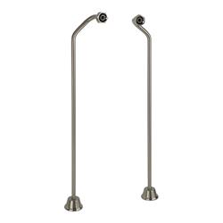 Picture of Cahaba CCLDOSLSN 0.5 x 24 in. Double Offset Bath Supplies&#44; Satin Nickel
