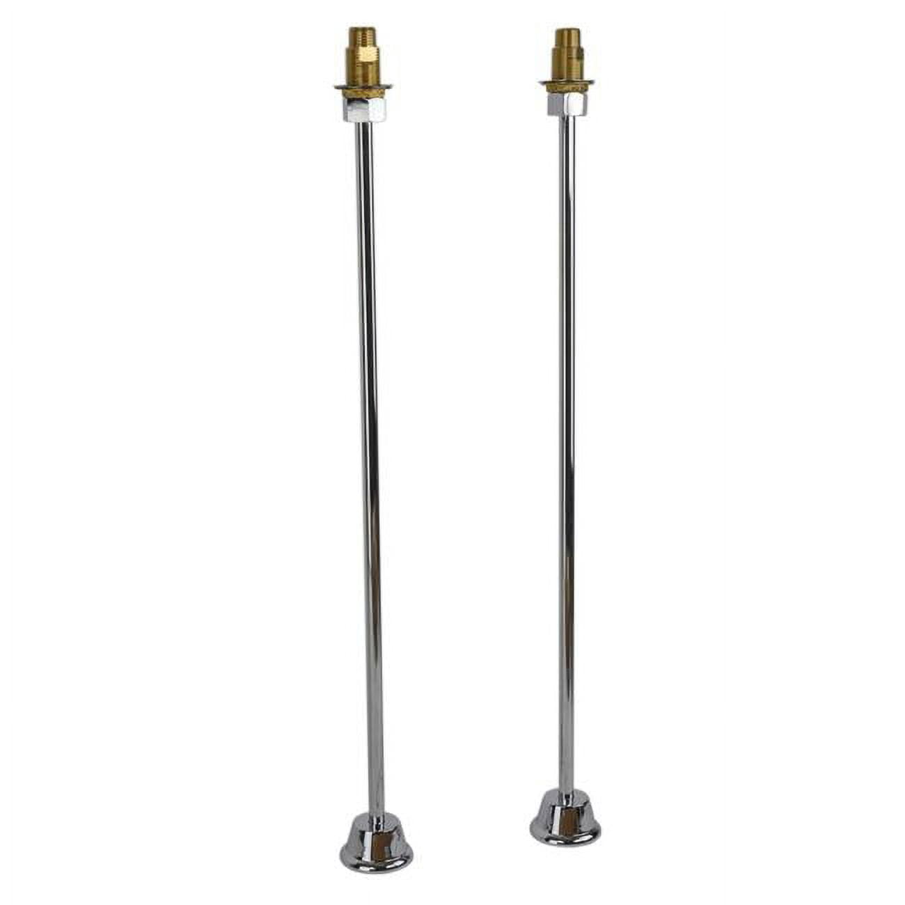 Picture of Cahaba CCLSSLCP 0.5 x 24 in. Straight Bath Supplies&#44; Polished Chrome