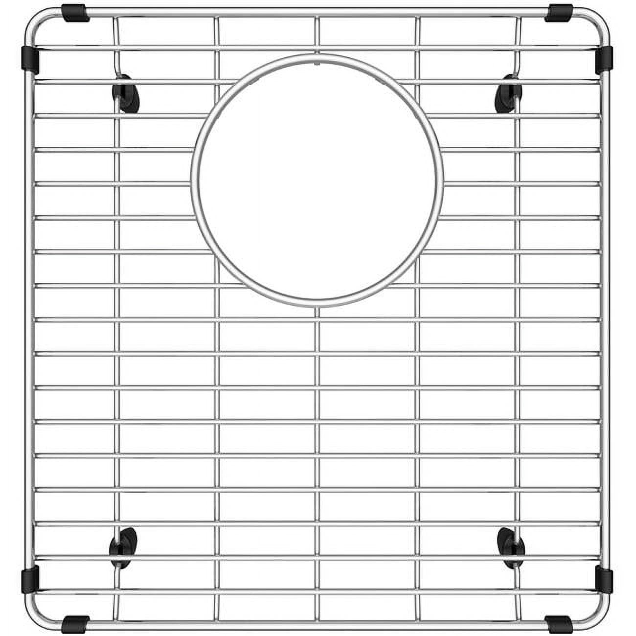 Picture of Blanco 239955 1.5 x 13.19 x 12.38 in. Stainless Steel Sink Grid with Vintera Equal Double Bowl