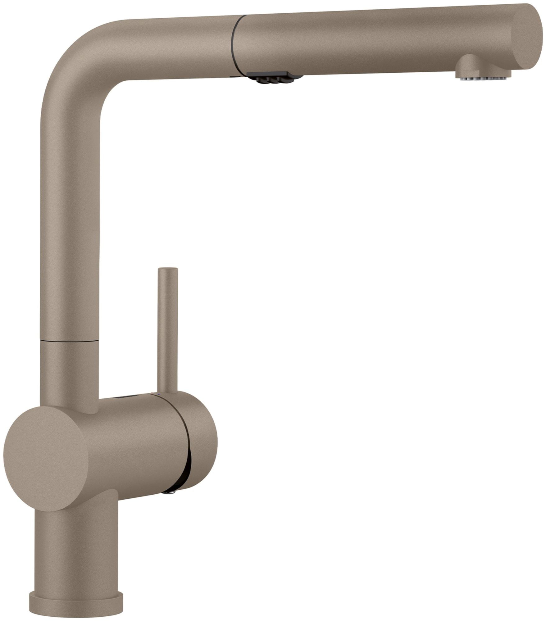 526371 1.5 GPM Linus Pull Out Kitchen Faucet, Truffle -  Blanco