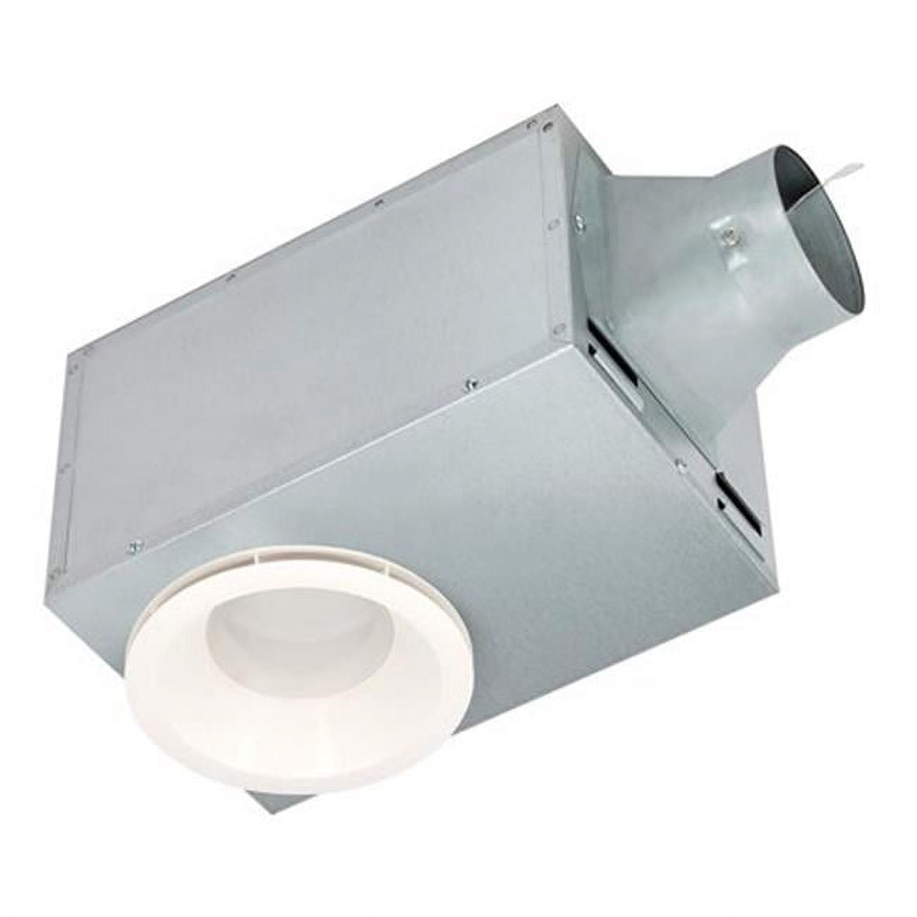 Picture of Delta Electronics REC80LED 80 CFM Ceiling Bathroom Exhaust Fan with LED Light & Night Light&#44; Off White