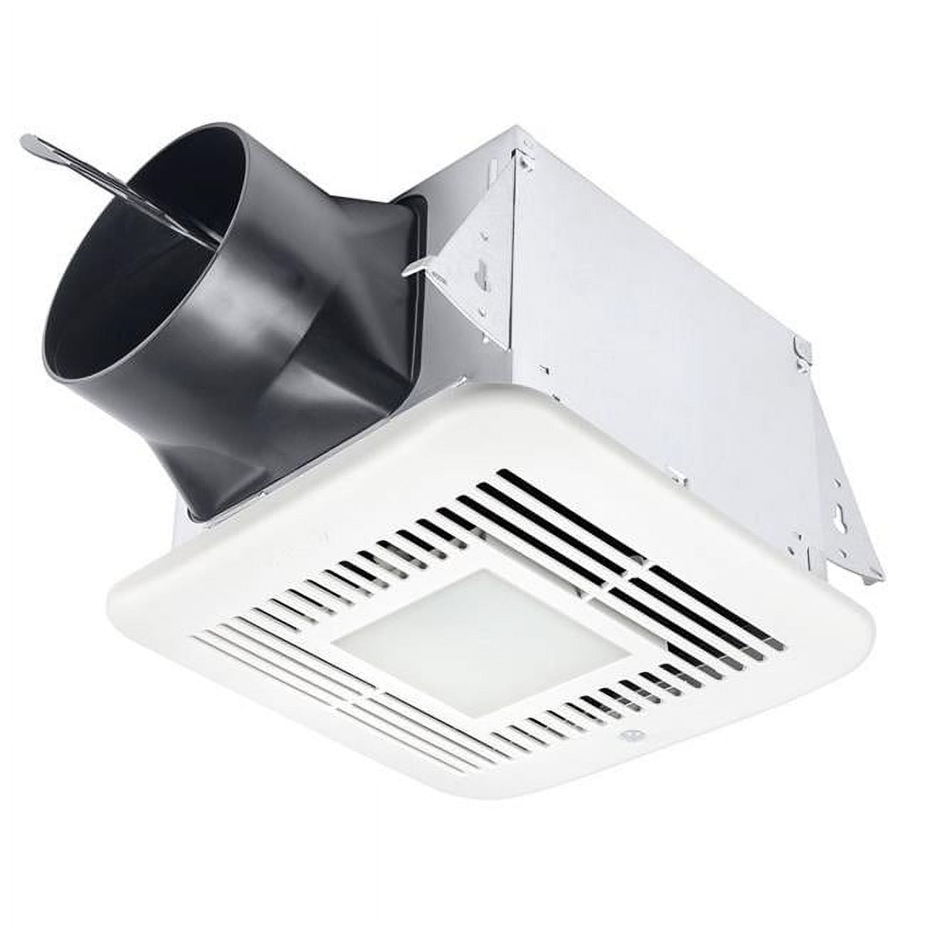 Picture of Delta Electronics ELT80-110HLED BreezElite 80-110 CFM Exhaust Bath Fan&#44; Dimmable LED Light & Adjustable High & Low Speeds & Humidity Sensor