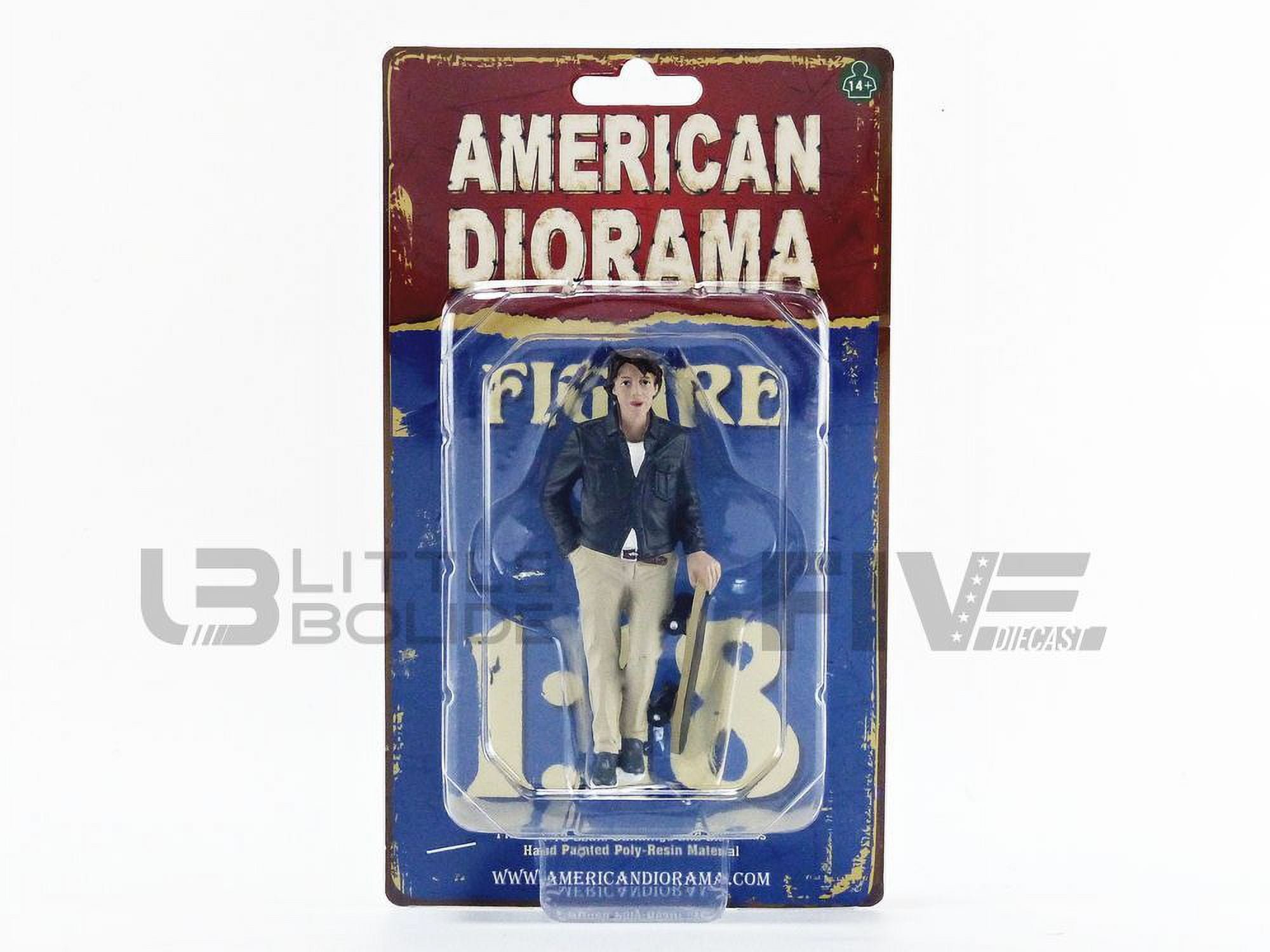 Picture of American Diorama 38242 Skateboarder Figurine III for 1 by 18 Scale Models
