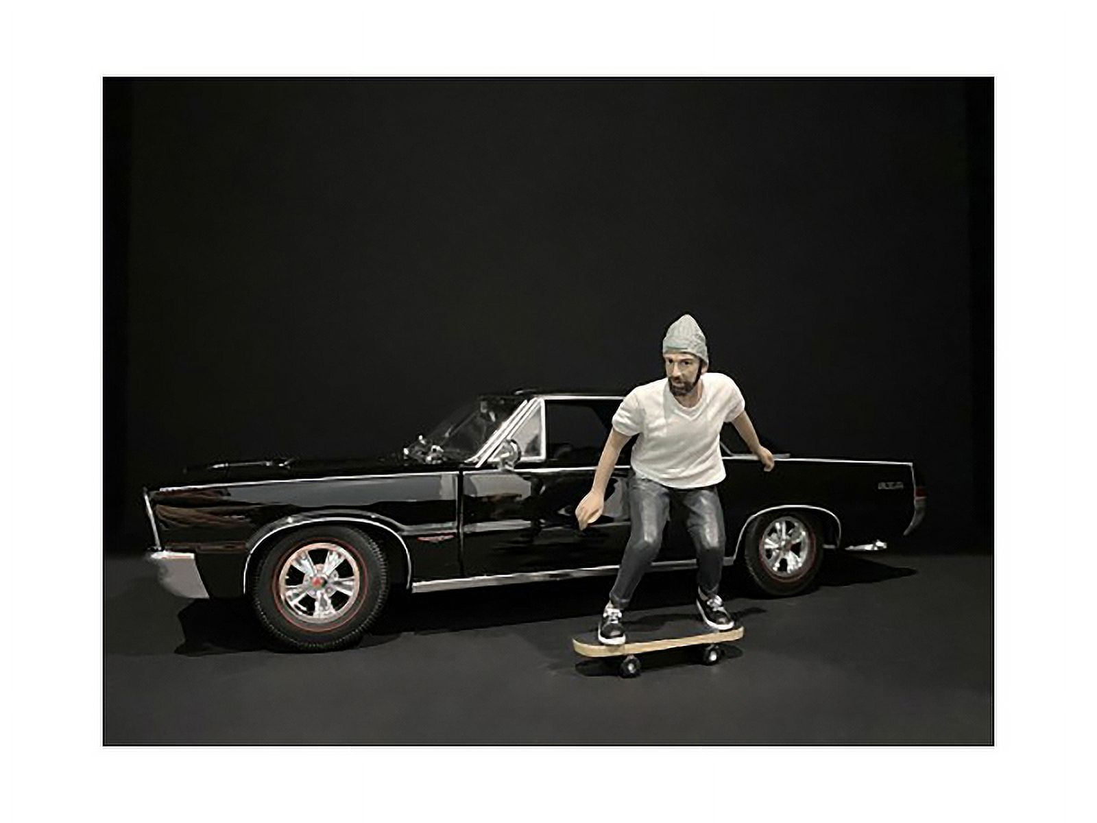 Picture of American Diorama 38341 Skateboarder Figurine II for 1 by 24 Scale Models