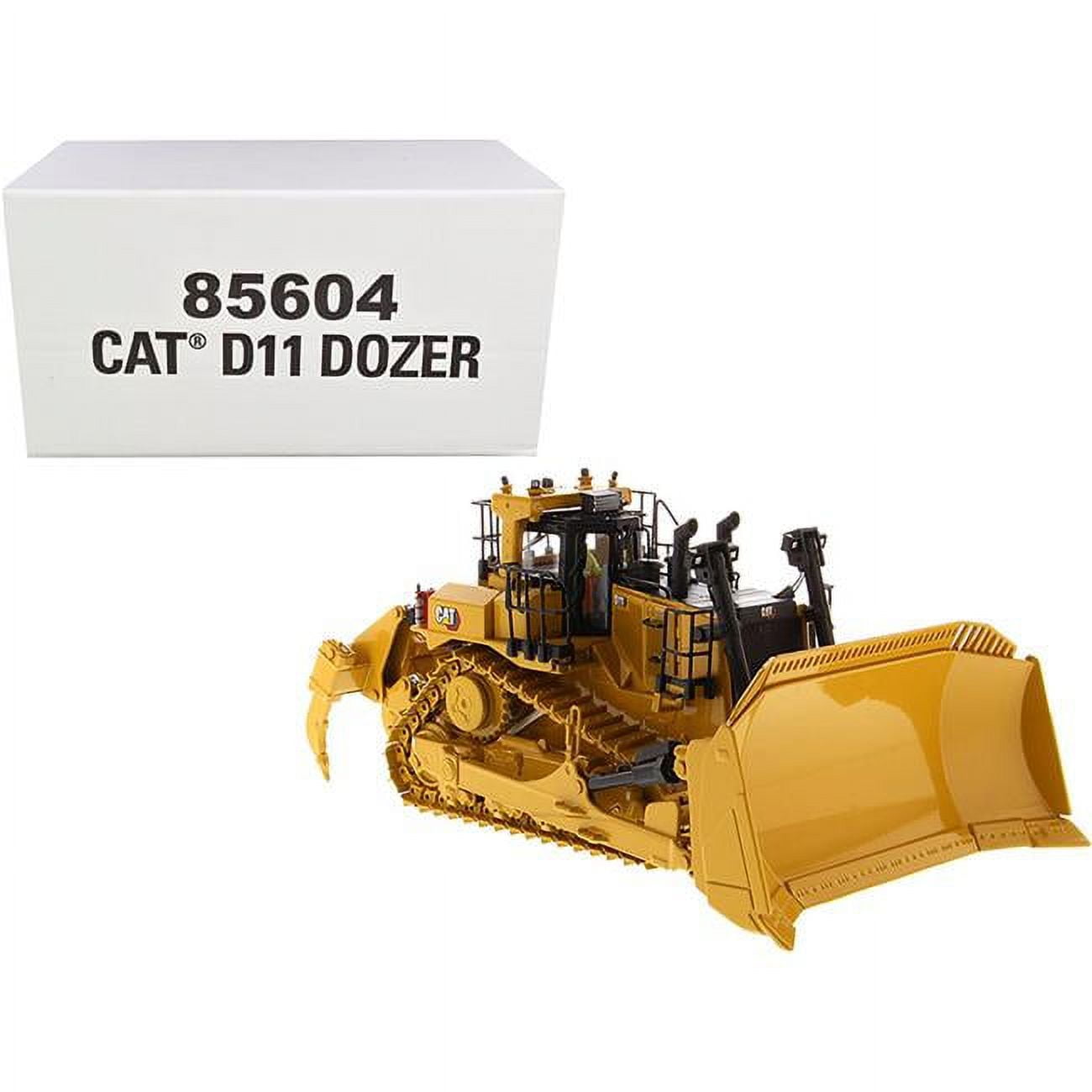 85604 CAT Caterpillar D11 Fusion Track-Type Tractor Dozer with Operator High Line Series 1 by 50 Diecast Model -  DIECAST MASTERS