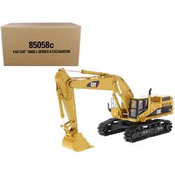 CAT Caterpillar 365B L Series II Hydraulic Excavator with Two Figurines Core Classics Series 1 by 50 Diecast Model Car
