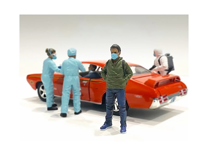 Picture of American Diorama 76371 Hazmat Crew Figurine V for 1-24 Scale Models Car
