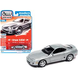 Picture of Autoworld 64302-AWSP064A Series 0.16 4 Diecast Model Car for 1993 Toyota Supra Alpine Silver Modern Muscle Limited Edition To Worldwide - 14104 Pieces