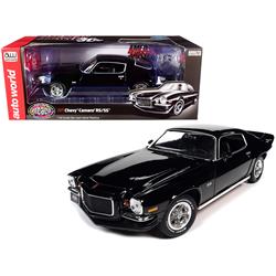 Picture of Autoworld AMM1250 1-18 Diecast Model Car for 1971 Chevrolet Camaro RS-SS Tuxedo Black Muscle Car & Corvette Nationals American Muscle 30th Anniversary