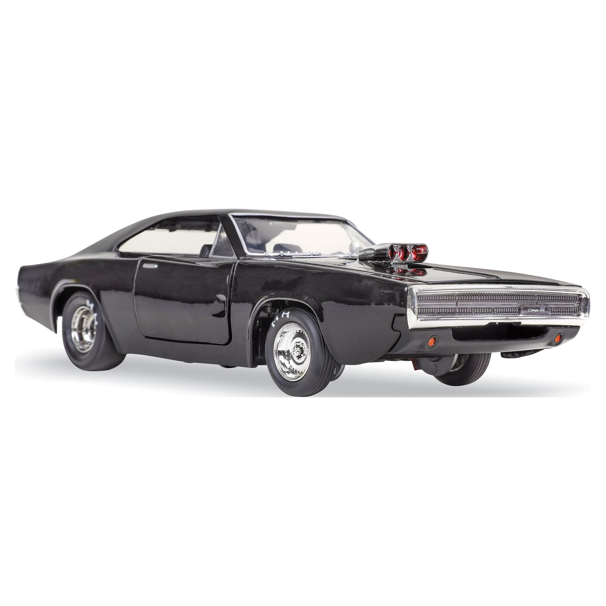 Picture of Jada 31942 1-24 Diecast Model Car for Doms 1970 Dodge Charger 500 Black Fast & Furious 9 F9 2021 Movie