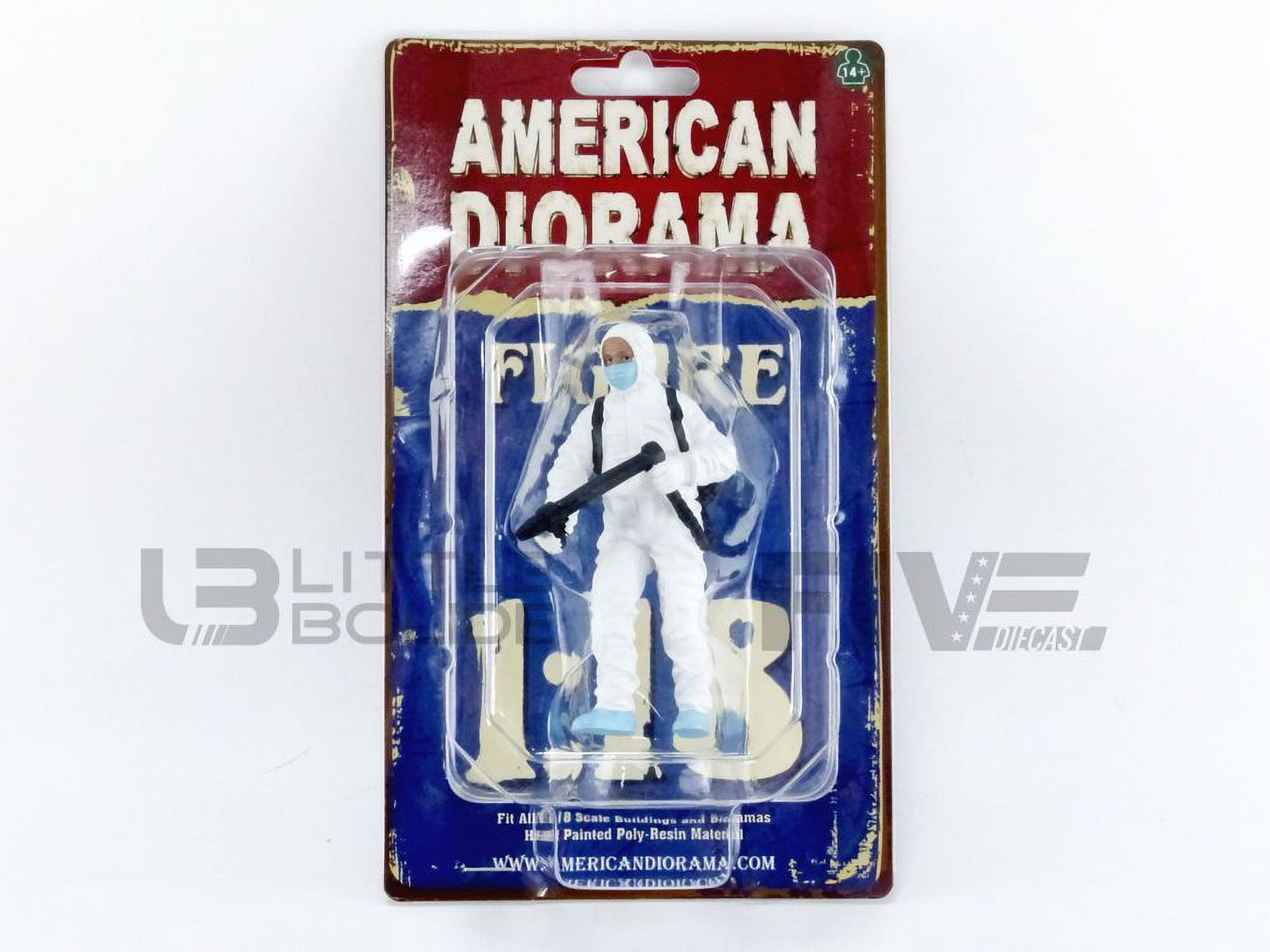 Picture of American Diorama 76267 Hazmat Crew Figurine I for 1-18 Scale Models Car