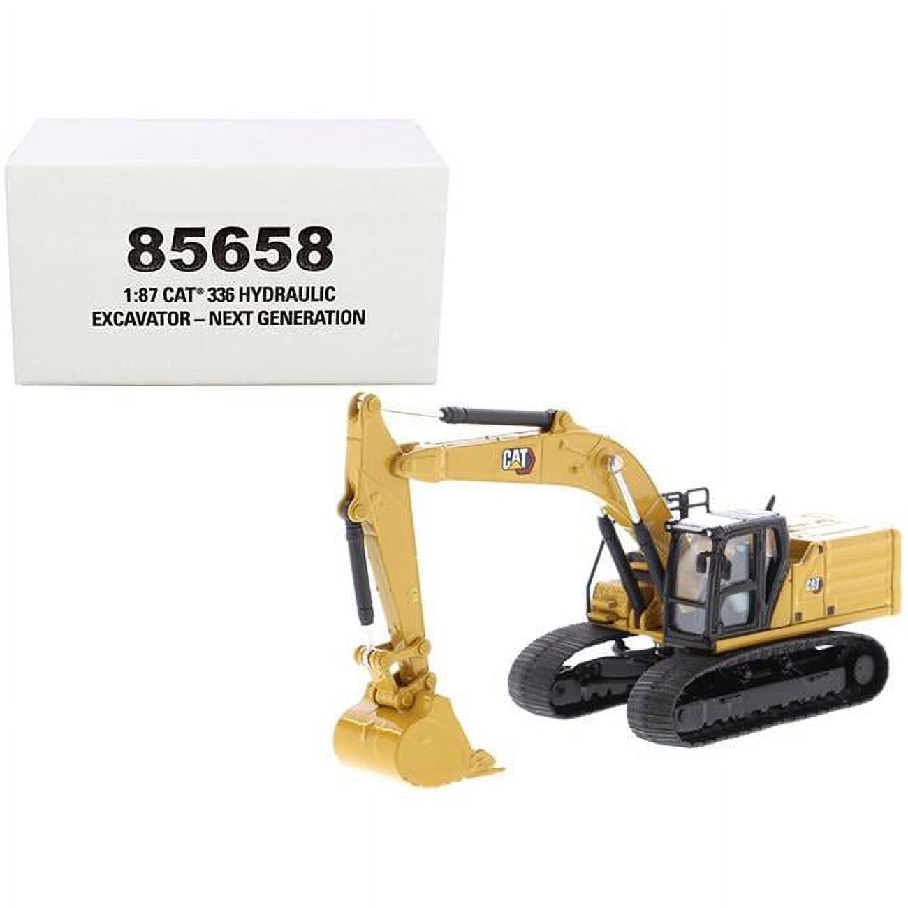 Next Generation Hydraulic Excavator High Line Series 1 by 87 HO Scale Diecast Model Car for CAT Caterpillar 336