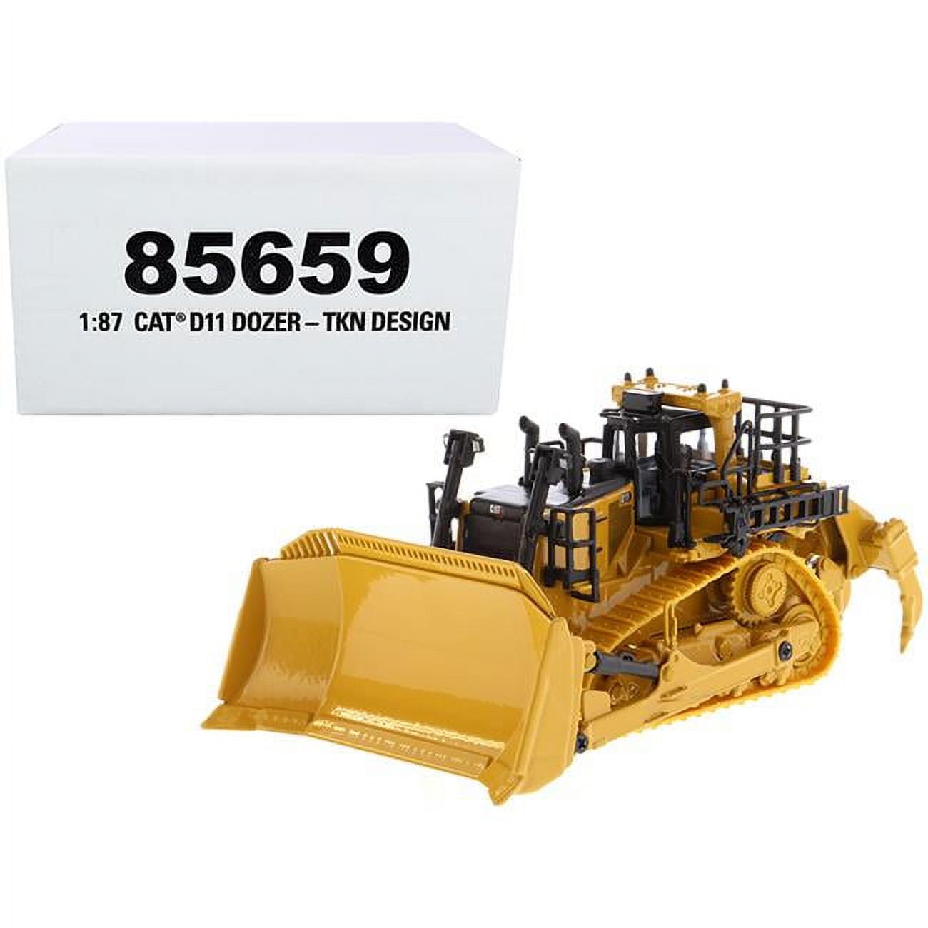 85659 Track-Type Tractor Dozer TKN Design High Line Series 1 by 87 HO Scale Diecast Model Car for CAT Caterpillar D11